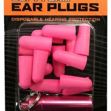 Walkers Foam Ear Plugs 32 dB Pink with Pink Canister Walkers Game Ear