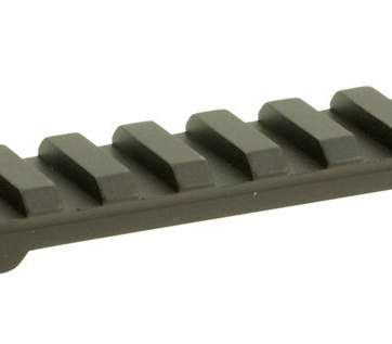 Talley Picatinny Rail with 20 MOA For Remington 700 Long Action Black Talley Rings
