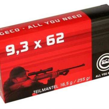 Geco 9.3x62mm Mauser 255gr