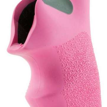 Hogue Tamer Pistol Grip Ruger LCR Textured Rubber Pink Hogue