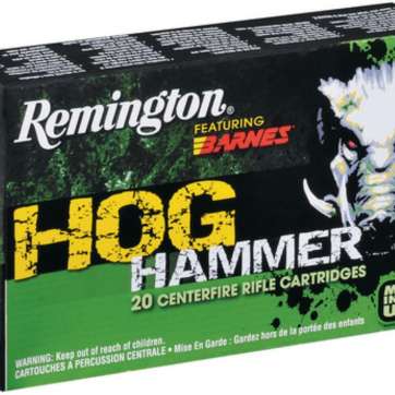 Remington Hog Hammer .30 Remington AR 125 Grain Barnes TSX Remington