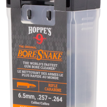 Hoppes BoreSnake Den 6.5mm/257-264 Caliber Rifle Bronze Brush Hoppe's