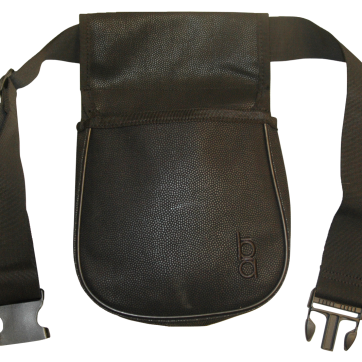 Boyt Harness Classic Divided Shell Pouch with 2" Wide Belt Leather Black Outdoor Connection