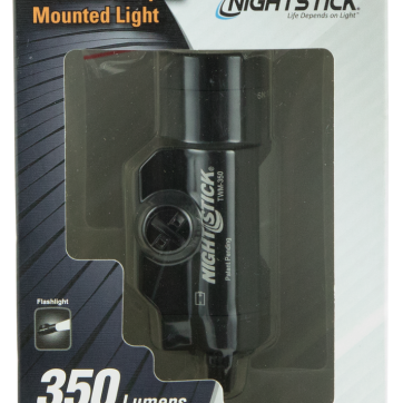 Bayco Weapon Mounted Tactical Cree Led 350 Lumens CR123 (2) Battery Black 6061-T6 Aluminum/Anodized Bayco