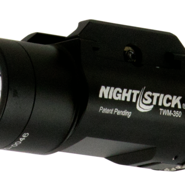 Nightstick Weapon Mounted Tactical Cree Led 850 Lumens CR123 (2) Battery Black 6061 T6 Aluminum Bayco