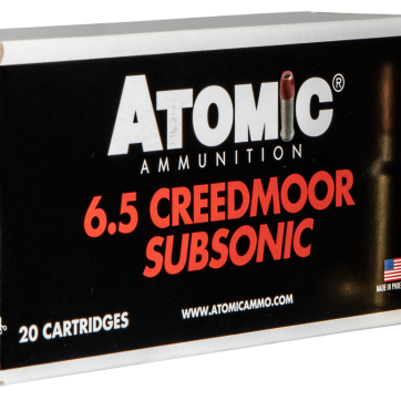 Atomic Rifle Subsonic 6.5 Creedmoor 130gr
