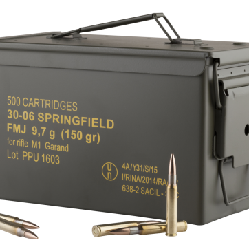 PPU Standard Rifle 30-06 Springfield 150gr