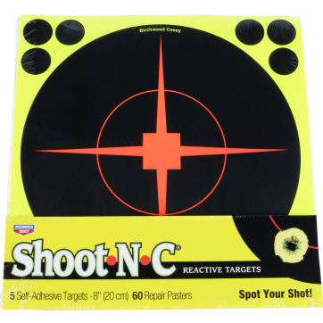 Birchwood Casey Shoot-N-C Paper 8" Bullseye Black
