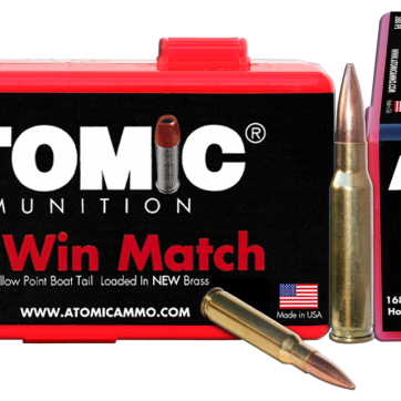 Atomic Rifle 308 Win/7.62 NATO 168gr