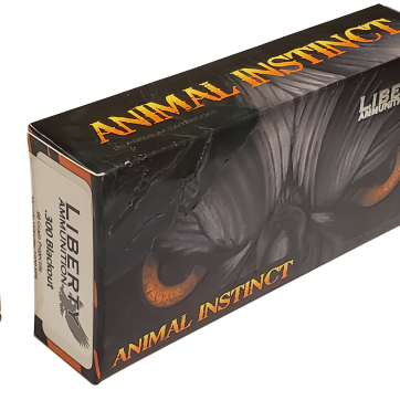 Liberty Ammunition Animal Instinct 300 AAC Blackout/Whisper (7.62x35mm) 96gr 20rd Box Liberty Ammo