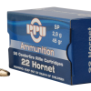 PPU Standard Rifle 22 Hornet 45gr