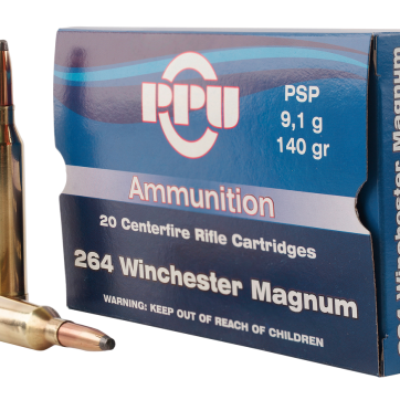 PPU Standard Rifle 264 Winchester Mag 140gr