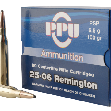 PPU Standard Rifle 25-06 Remington 100gr