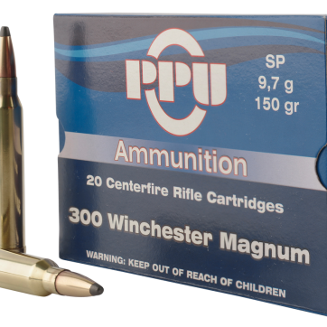 PPU Standard Rifle 300 Win Mag 150gr