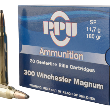 PPU Standard Rifle 300 Win Mag 180gr