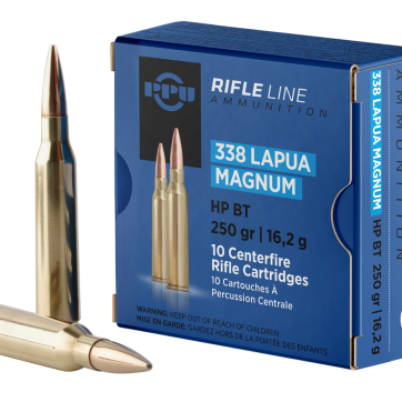 PPU Standard Rifle 338 Lapua Mag 250gr