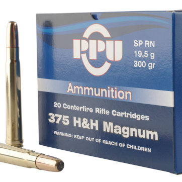 PPU Standard Rifle 375 Holland & Holland Magnum 300gr