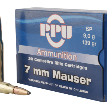 PPU Metric Rifle 7mm Mauser 139gr