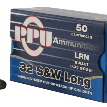 PPU Handgun 32 Smith & Wesson Long 98gr