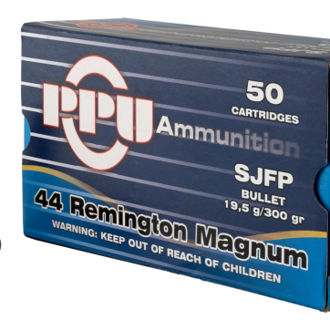 PPU Handgun 44 Rem Mag 300gr