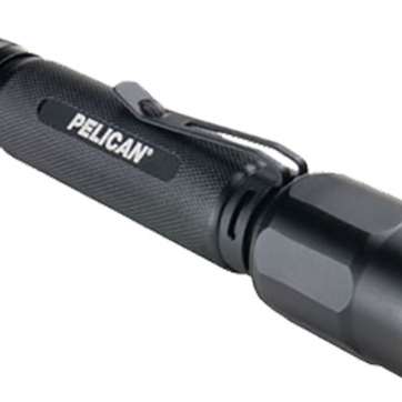 Pelican LED Flashlight 250 Lumens AA (2) Aluminum Black Pelican Cases