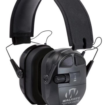 Walker's Game Ear Ultimate Power Muff Quads
