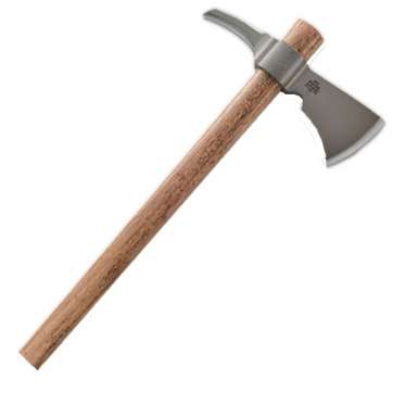 Columbia River Woods Kangee Tomahawk 4.4" 1055 Carbon Axe/Spike Hickory Columbia River CRKT