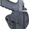 1791 BH2.1 Black Leather Outside Waistband Glock 17/S&W Shield/Springfield XD9