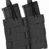 Tacshield Speed Load Double Rifle Mag Pouch Black 1000D Nylon Tacshield