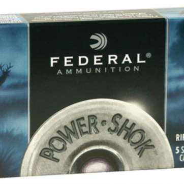 Federal Power-Shok 16 Gauge 2.75 Inch 1600 FPS .80 Ounce Hollow Point Rifled Slugs Federal Ammunition