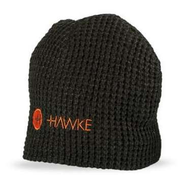 Hawke Black Waffle Knit Beanie Hawke