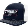 KICKS TRUMP IN 2020 RCH 112 MESH BACK BALL CAP NAVY/WHITE MESH BACK Impact Guns