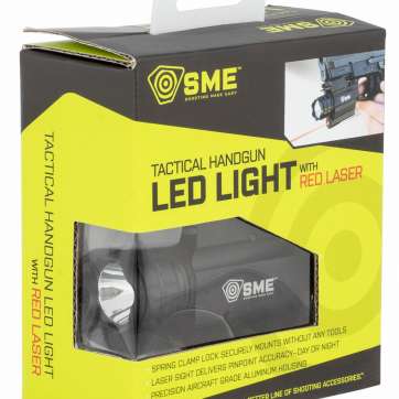 SME Tactical Handgun Light White Red Laser