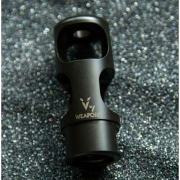 V7 Weapon Systems Muzzle Brake For 7.62/6.8 Caliber Nitride Black V7 Weapon Systems